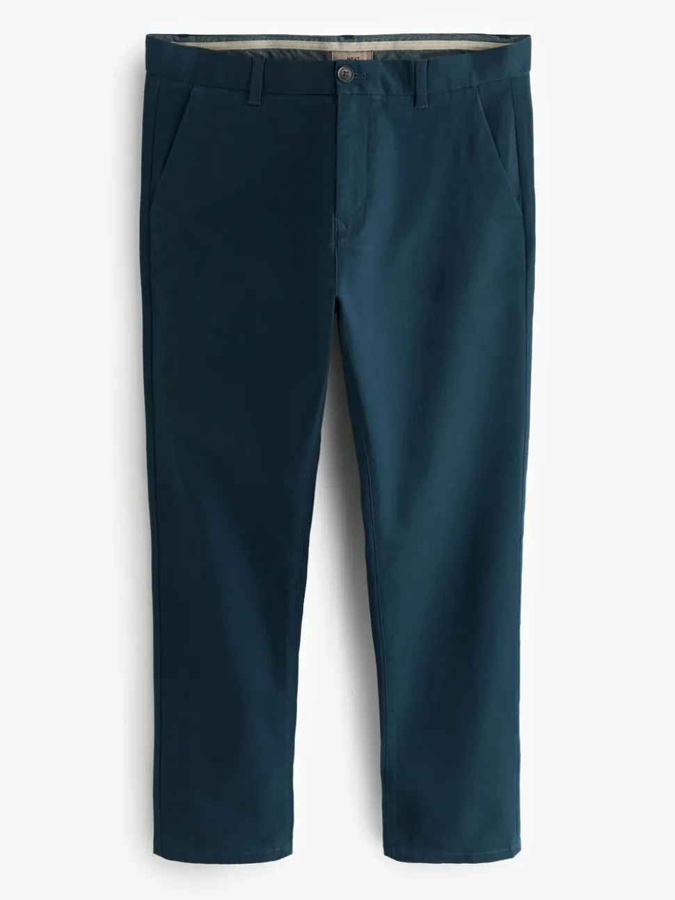 Donkerblauw - Slim Fit - Stretchy chino