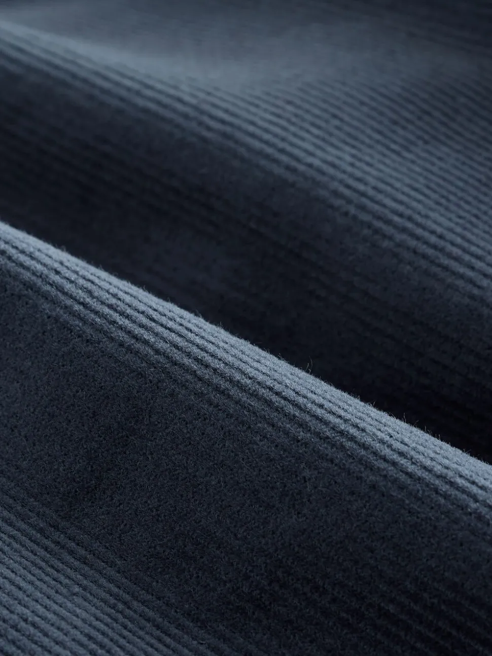 Donkerblauw - Slim-fit corduroy colbert