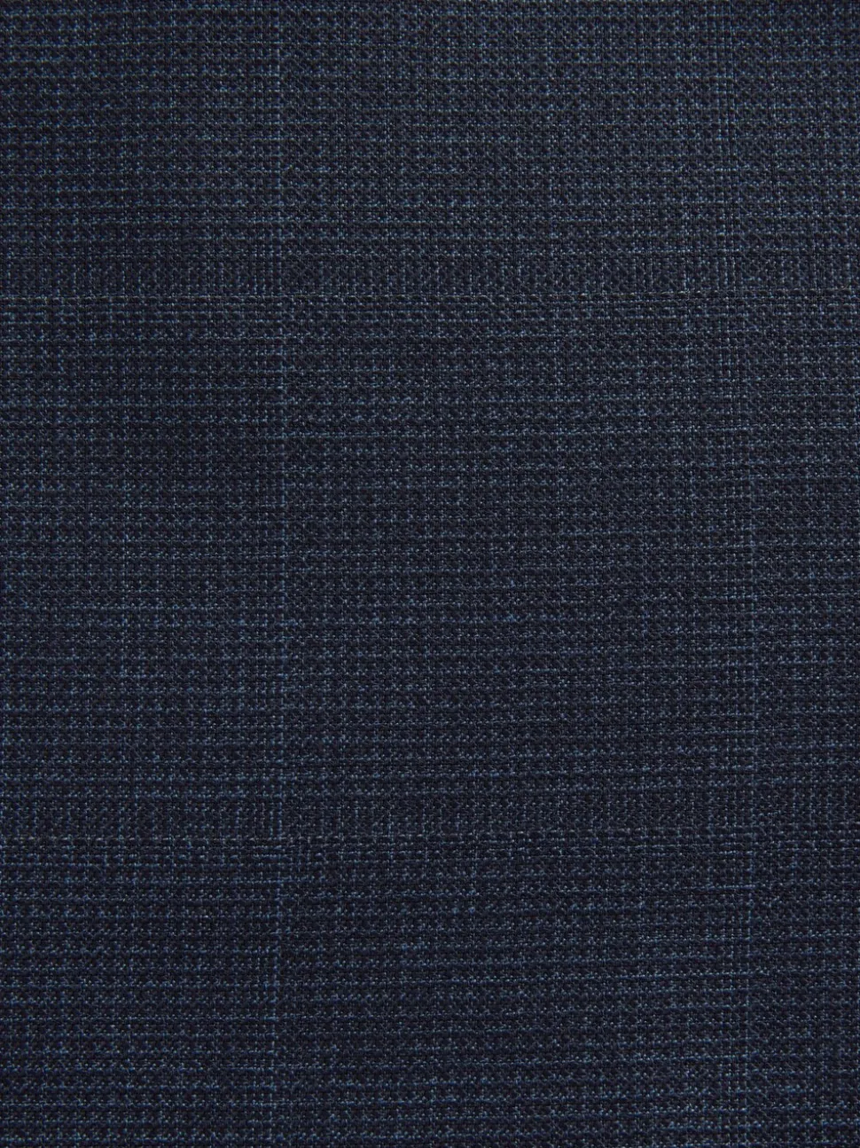 Donkerblauw - Slim-fit Signature Marzotto 100% Italiaans wollen geruit colbert