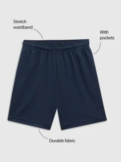 Donkerblauw - Sportshort (3-16 jr)
