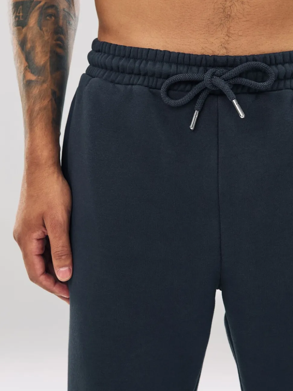 Donkerblauw - Straight fit - Relaxed Fit Brushback Heavyweight Joggers