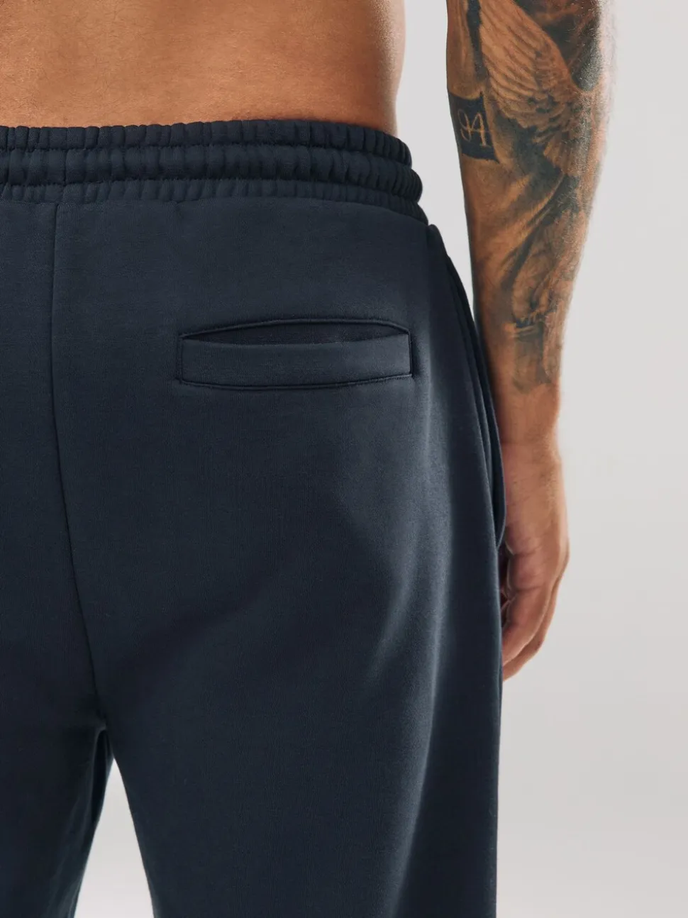 Donkerblauw - Straight fit - Relaxed Fit Brushback Heavyweight Joggers