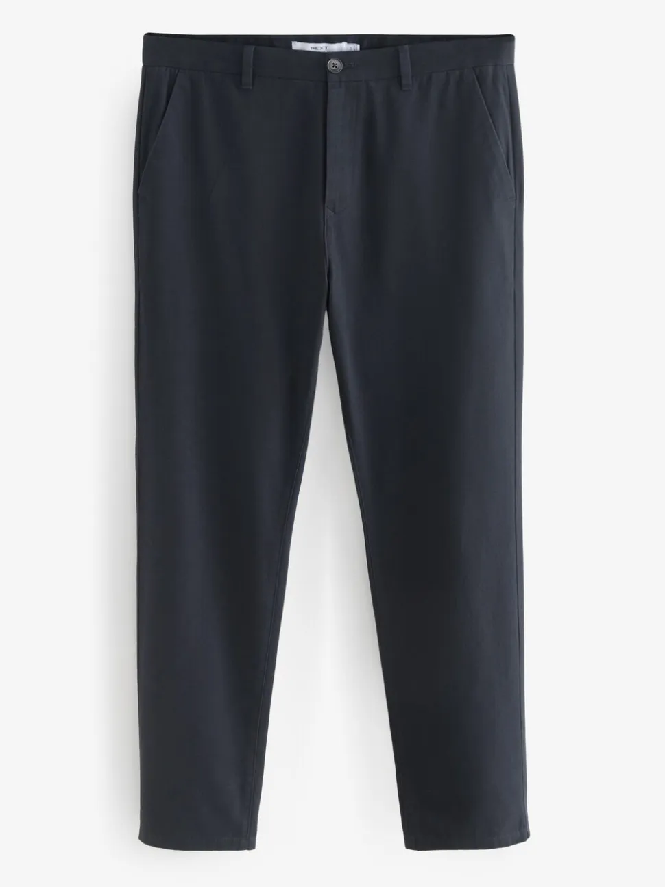 Donkerblauw - Straight fit - Stretchy chino