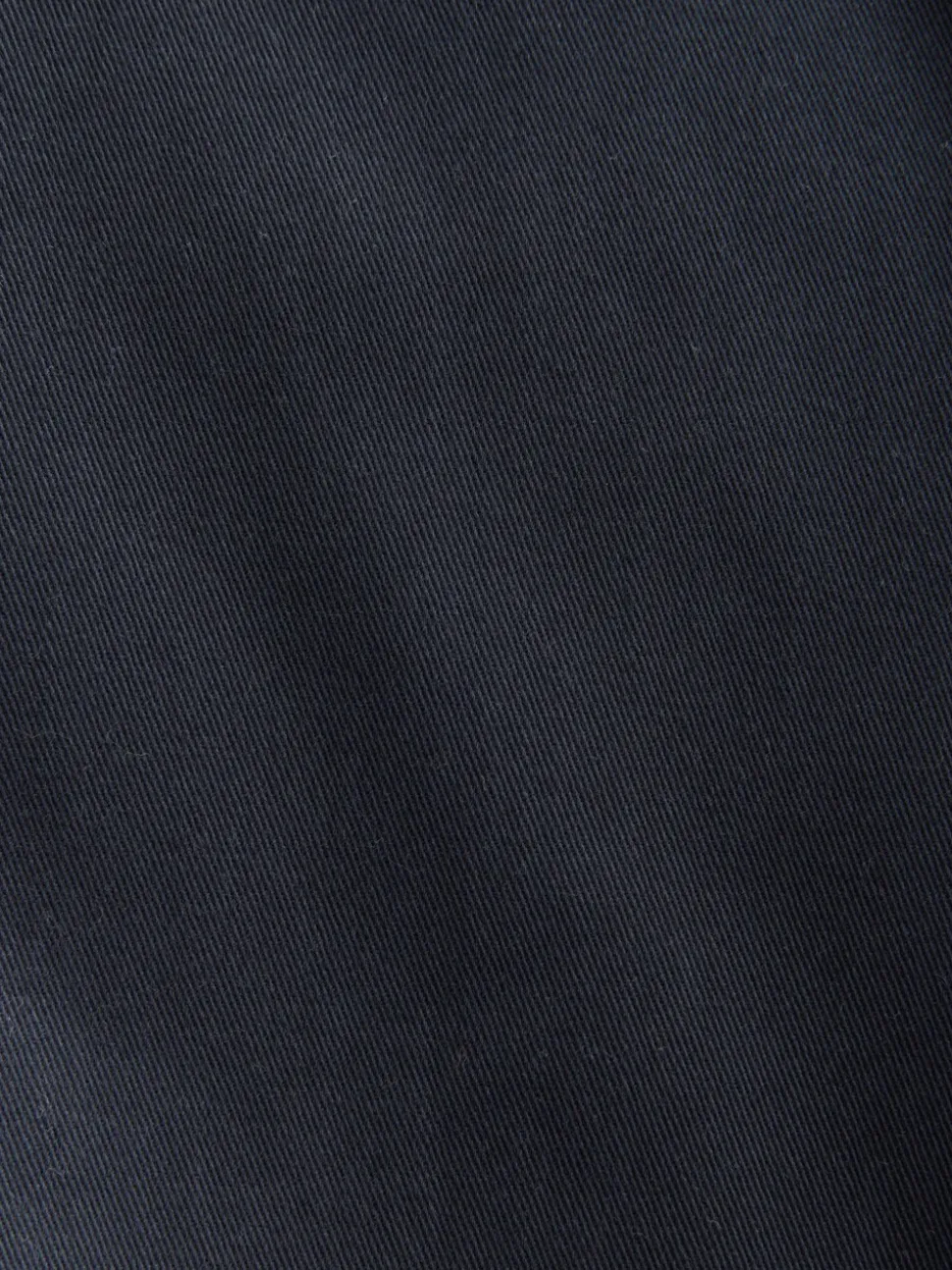Donkerblauw - Straight fit - Stretchy chino