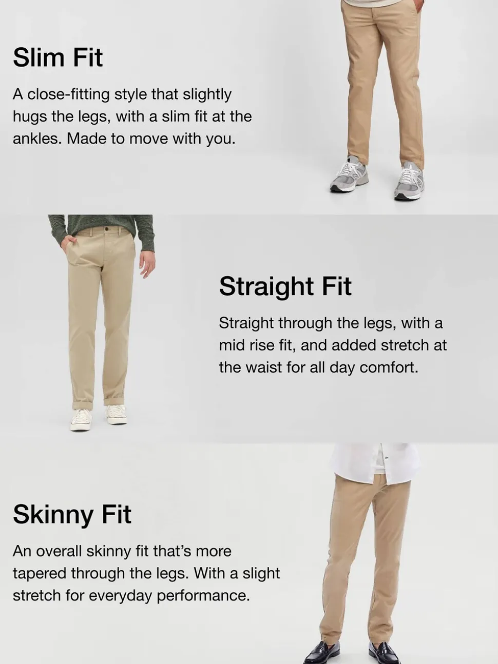 Donkerblauw - Strakke Pasvorm - Gap stretch must-have chinobroek