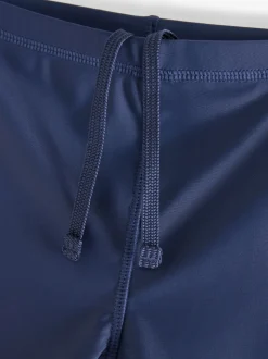 Donkerblauw - Stretch zwemshorts (3-16 jr)