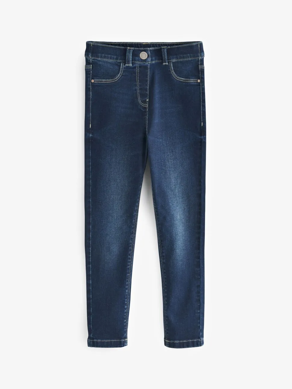 Donkerblauw - Stretchleggings (3-16 jr)