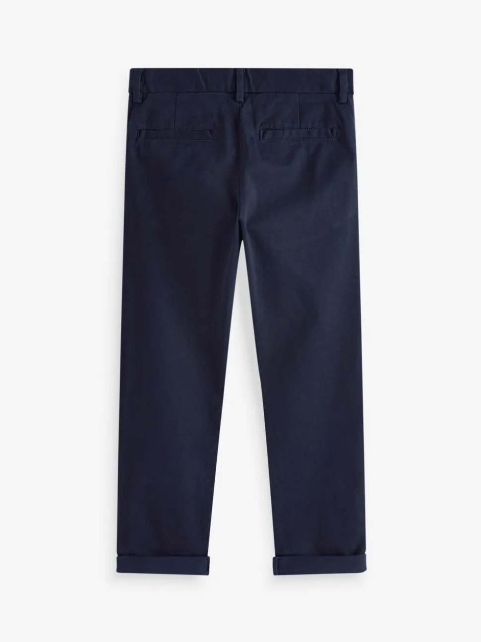 Donkerblauw - Stretchy chino's (3-17jr)