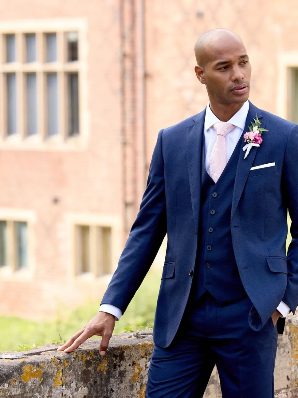 Donkerblauw - Tailored - Skopes Harcourt kostuumjasje