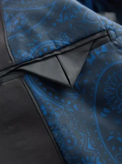 Donkerblauw - Textured Velvet Blazer (3-16yrs)