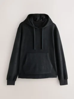 Donkerblauw - Thermal Fleece Bottoms Long Sleeve Hoodies Set