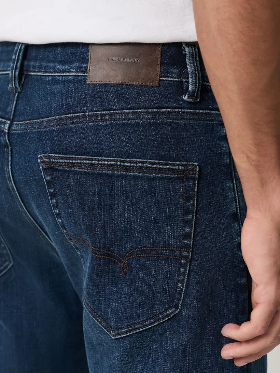 Donkerblauw - ThermoGen - Straight fit - Motionflex jeans