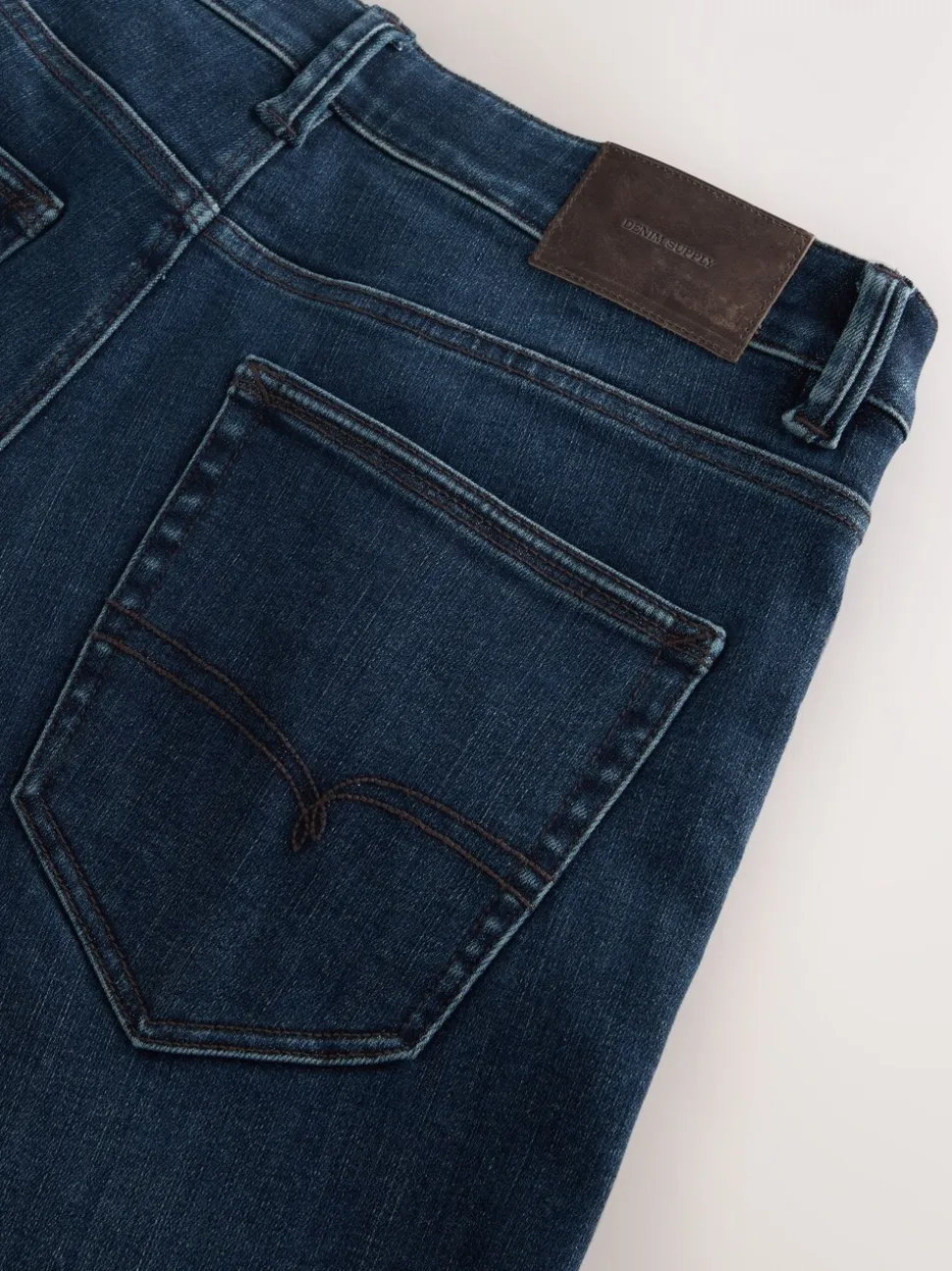 Donkerblauw - ThermoGen - Straight fit - Motionflex jeans