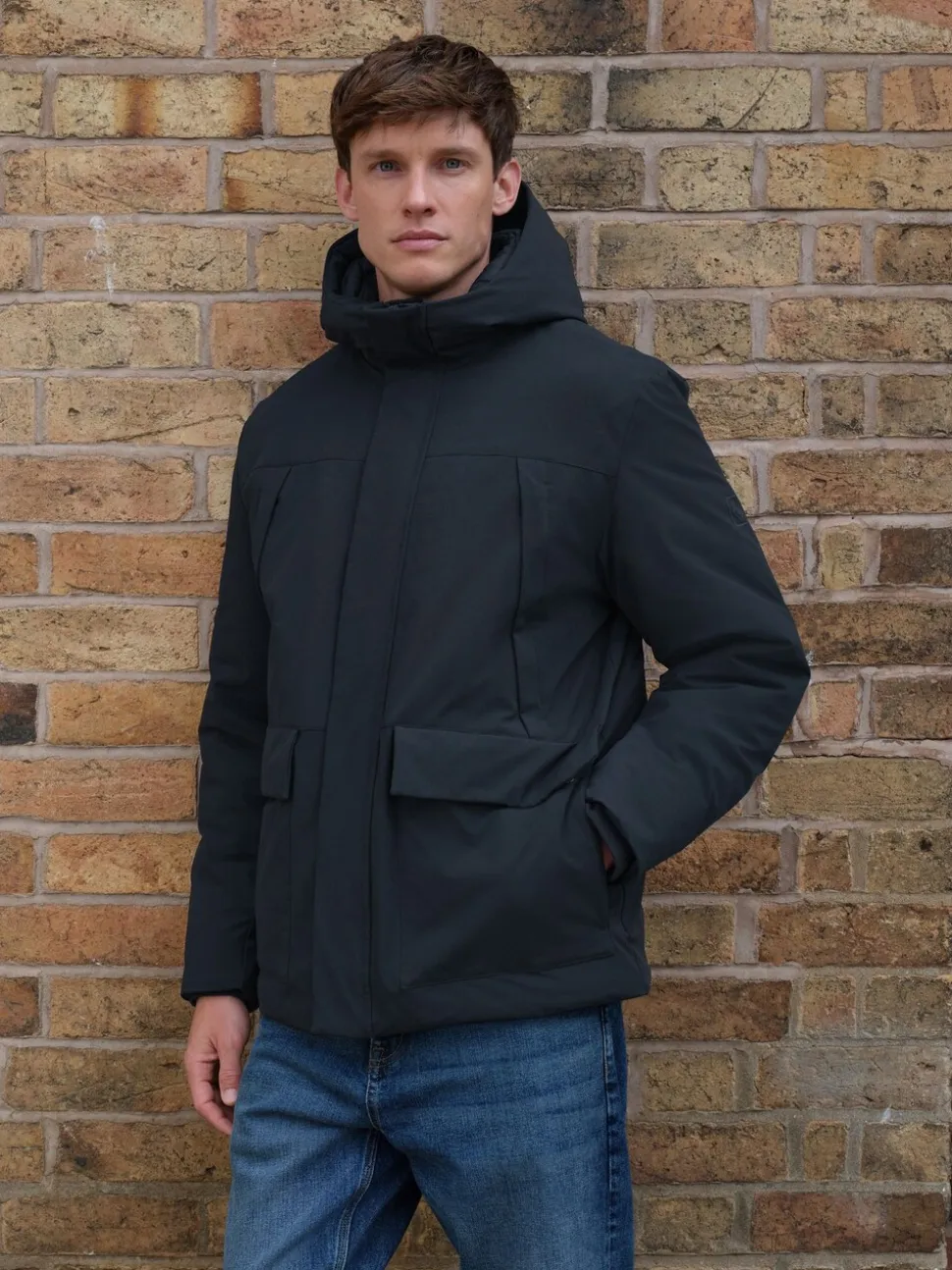 Donkerblauw - ThermoGen Parka Jack met Borg voering