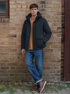 Donkerblauw - ThermoGen Parka Jack met Borg voering
