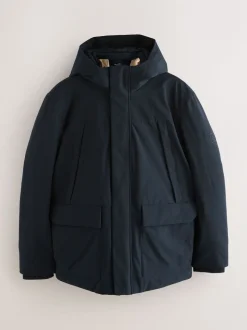 Donkerblauw - ThermoGen Parka Jack met Borg voering