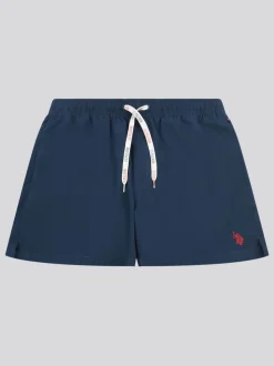 Donkerblauw - U.S. Polo Assn. Mens Core Swim Shorts