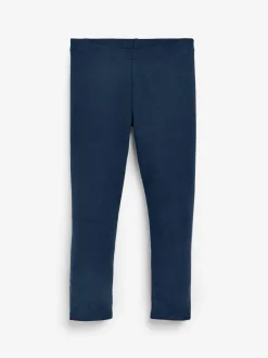 Donkerblauw - Verpakking van 5 leggings (3-16 jr)