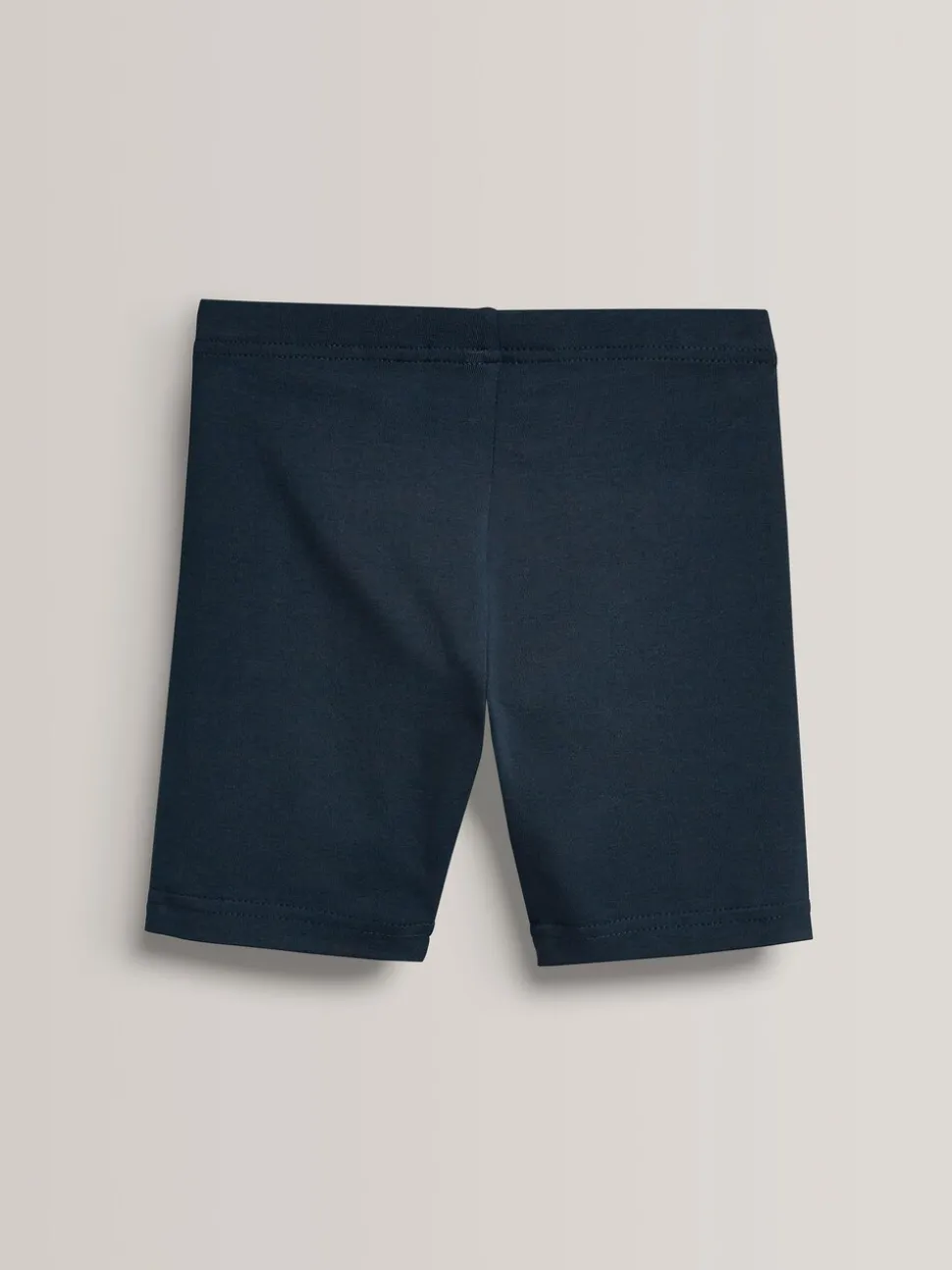Donkerblauw - Verpakking van 2 stretchy fietsshorts met hoog katoengehalte (3-16jr)