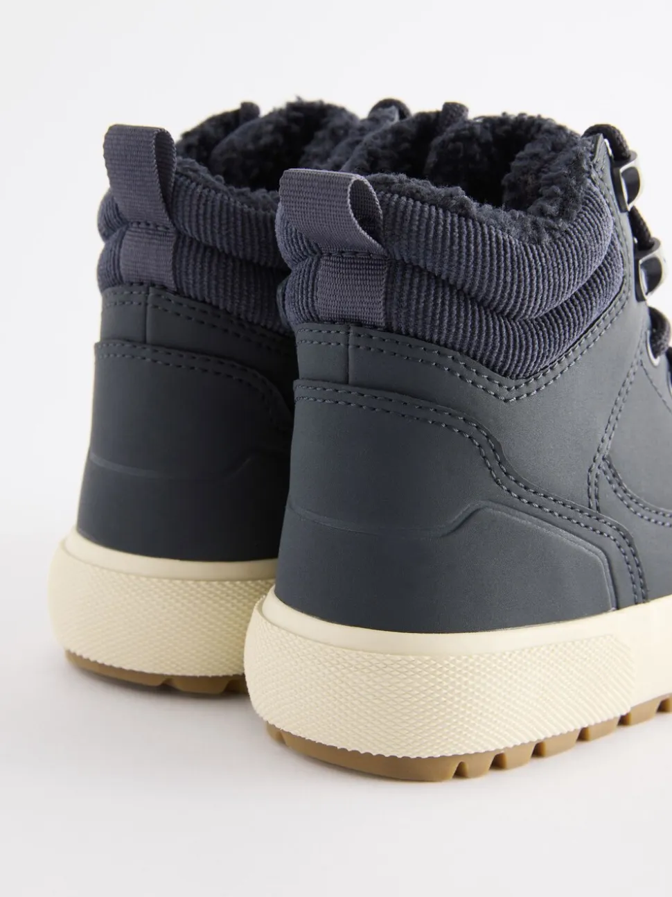 Donkerblauw - Warm gevoerde hoge boots