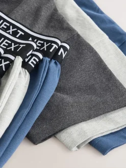 Donkerblauw/grijs - Pyjama met korte pijpen 3 stuks (3-16jaar) (3-16jaar)