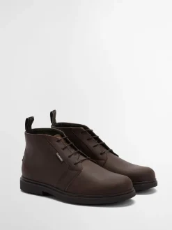 Donkerbruin - Barbour® Meays Leather Chukka Boot