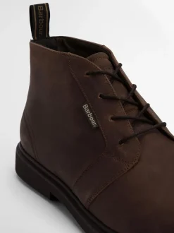 Donkerbruin - Barbour® Meays Leather Chukka Boot