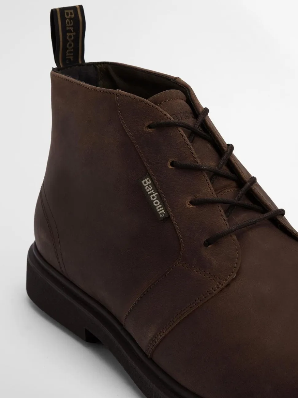 Donkerbruin - Barbour® Meays Leather Chukka Boot