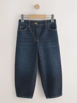 Donkere wassing - Barrel jeans (3-16jaar)