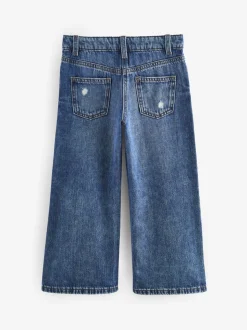 Donkere wassing - Jeans met wijde pijpen (3-16 jr)