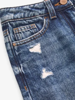 Donkere wassing - Jeans met wijde pijpen (3-16 jr)