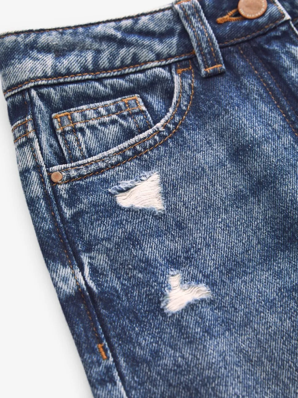 Donkere wassing - Jeans met wijde pijpen (3-16 jr)