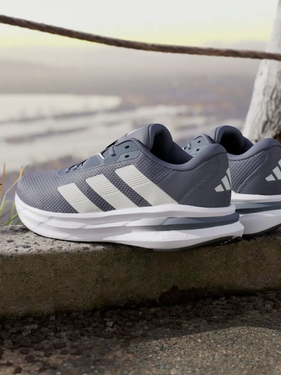Donkergrijs - adidas Galaxy 7 hardloopschoenen