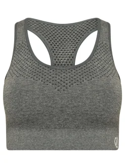 Donkergrijs - Dare 2b Green Womens Don't Sweat It II Sports Bra