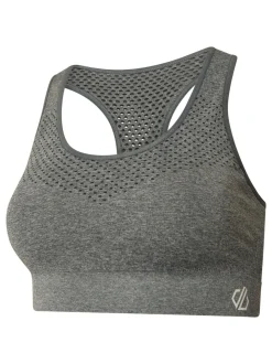 Donkergrijs - Dare 2b Green Womens Don't Sweat It II Sports Bra