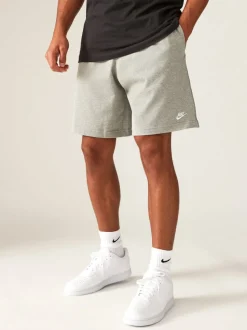 Donkergrijs - Nike Club Knit shorts