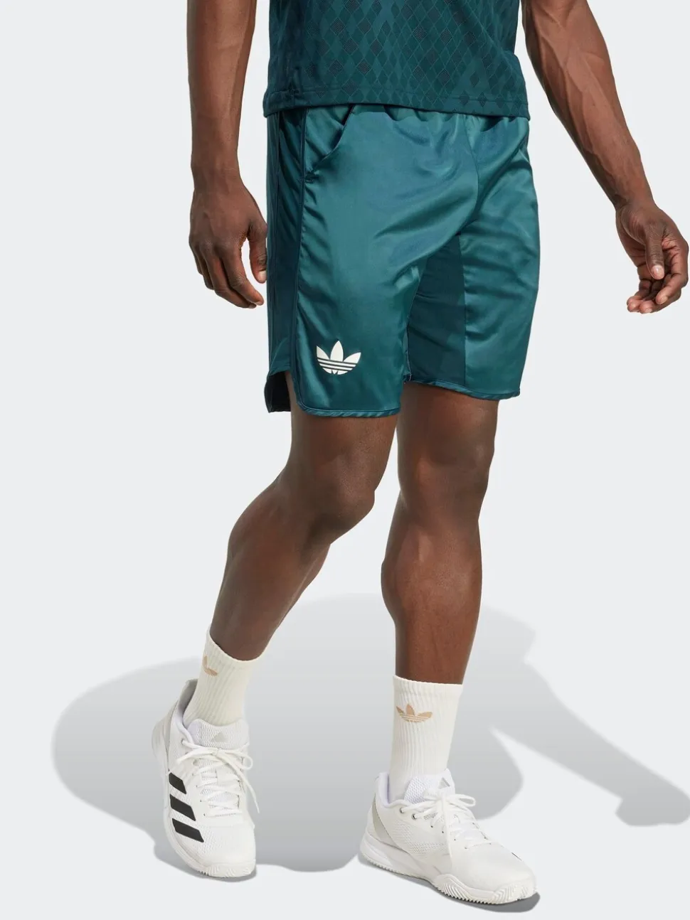 Donkergroen - adidas Tennis Pro Climacool Ergo shorts