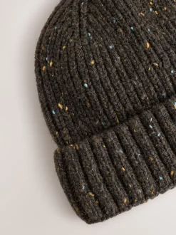 Donkergroen - Neppy Twist Beanie Hat