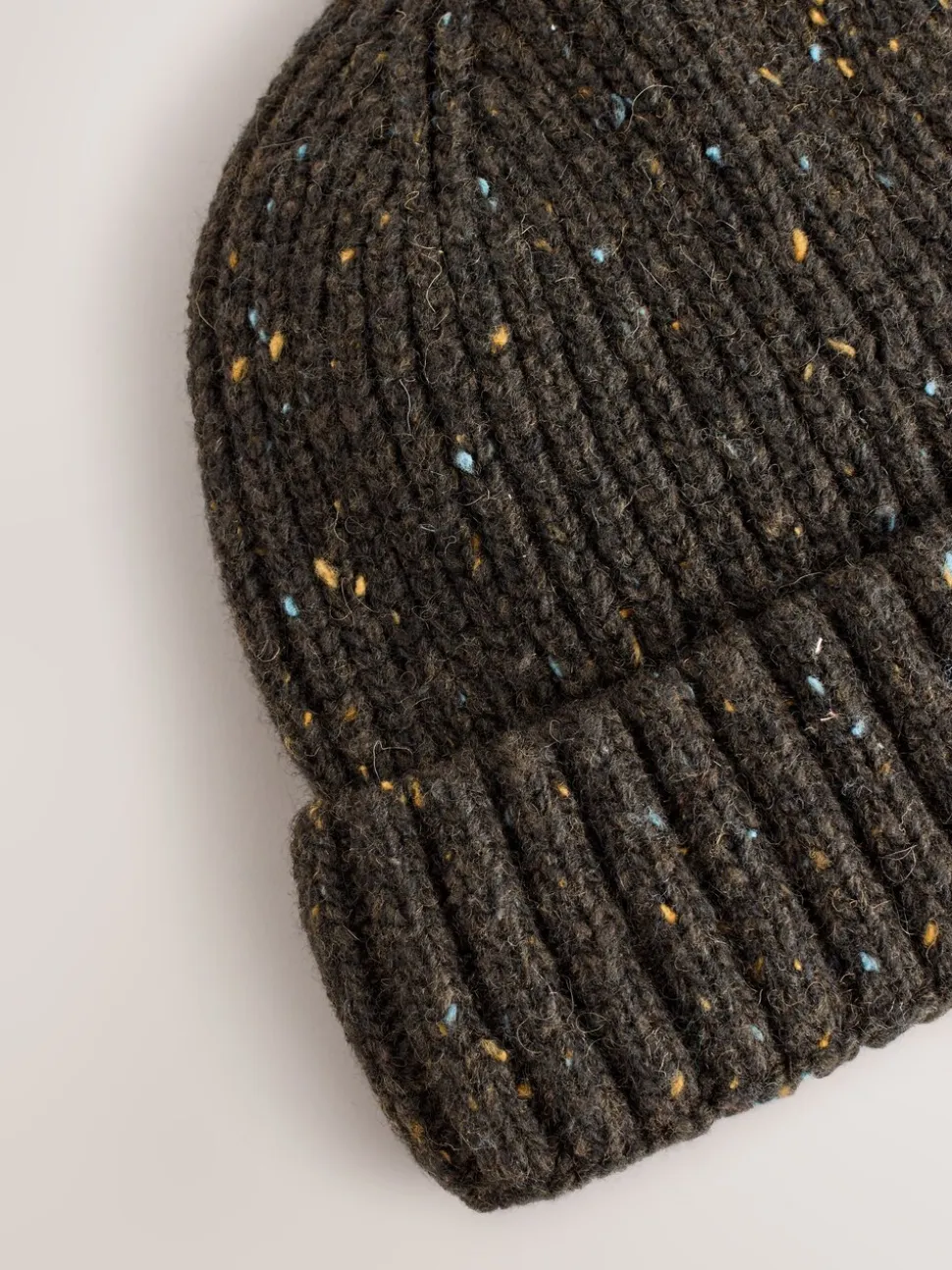 Donkergroen - Neppy Twist Beanie Hat