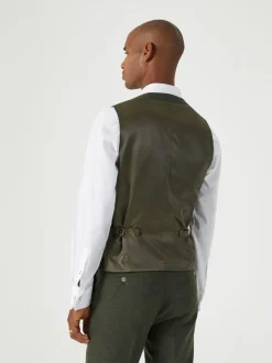 Donkergroen - Skopes Jude maatsnit getailleerd vest