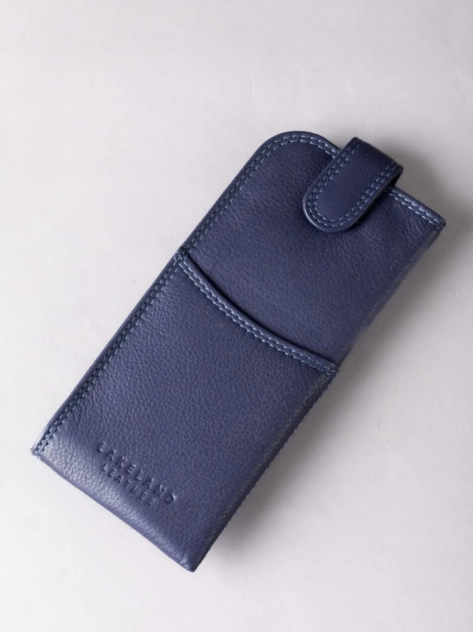 Donkerpaars - Lakeland Leather Glasses Case