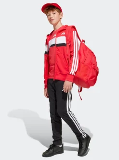 Donkerrood - adidas Classic 3 Bar Logo rugzak