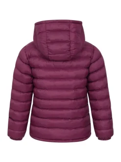 Donkerroze - Mountain Warehouse Seasons II waterafstotend Gevoerd jack voor kinderen