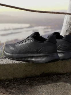 Donkerzwart - adidas Runfalcon 5 Running Trainers