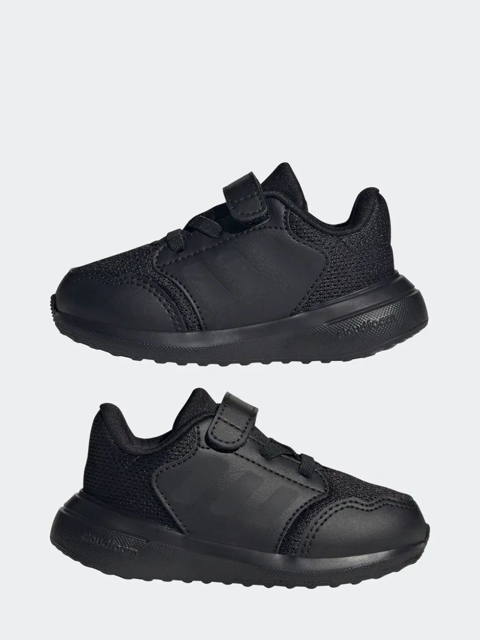 Donkerzwart - adidas Tensaur Run 3.0 Easy On Infant Trainers