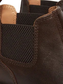 Dr. Martens 2976 Lo Kelp Chelsea Leather Boots