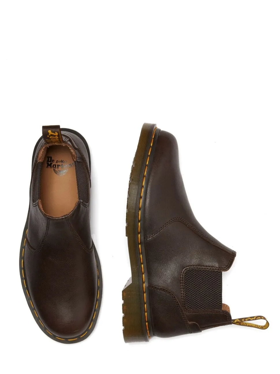 Dr. Martens 2976 Lo Kelp Chelsea Leather Boots