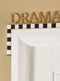 Dramatic Exit Metal Overdoor Wall Sign