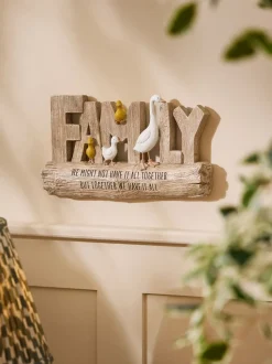 Ducks Family Slogan Wall Art