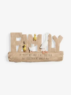 Ducks Family Slogan Wall Art